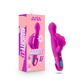 Blush Novelties Aria Naughty AF Butterfly Vibrator Plum Rabbit Vibrators